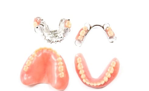 full and partial dentures